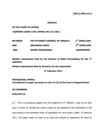 Attorney General of Jamaica (The) & Anor v Paharsingh (Shane).pdf
