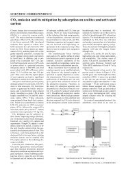 CO2 emission and its mitigation by adsorption on zeolites and ...