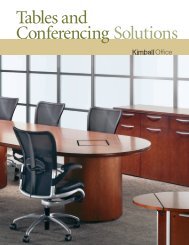 Tables and Conferencing Solutions - Kimball Office