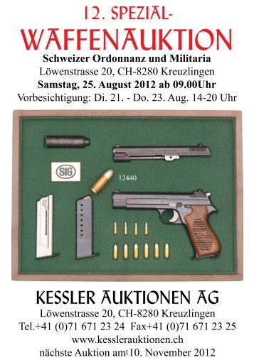 WAFFENAUKTION - Kessler Auktionen GmbH
