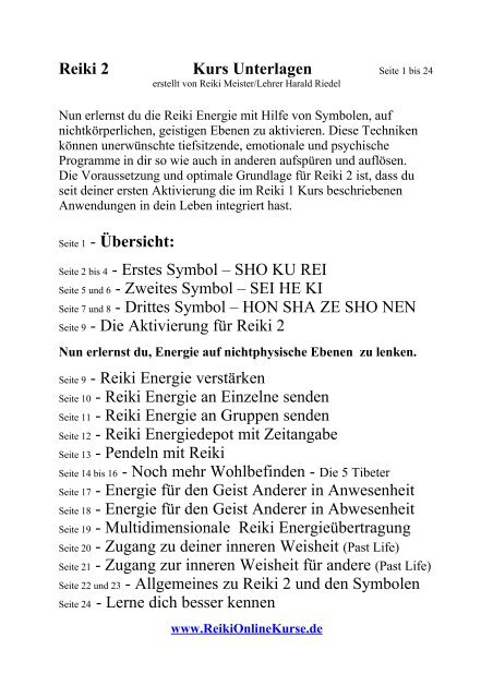 Diesen Text als PDF - Datei - Harald Riedel