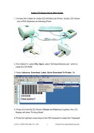 Godex EZ Viewer Quick Start Guide - VIC Computer (HK)