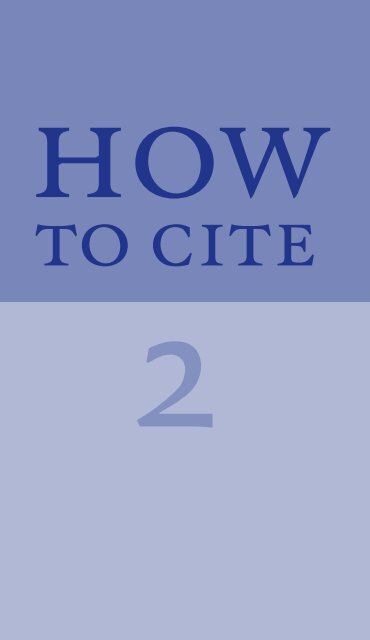 Cite It Right - University of Limerick