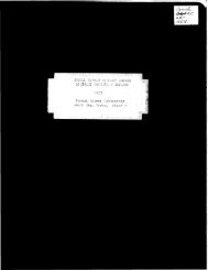 Annual Forest Biology Ranger District Reports, Ontario, 1953 ... - NFIS