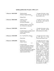 Şedinţa publică din 25 martie 2010, ora 9 - Curtea Constituţională a ...