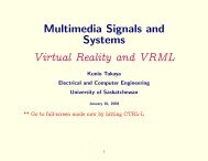 Download pdf slides for Virtual Reality and VRML - University of ...