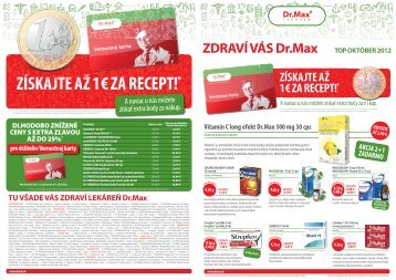 ZÃSKAJTE AÅ½ 1â‚¬ ZA RECEPT! - LekÃ¡reÅˆ Dr.Max