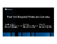 ForeFront Endpoint Protection Overview