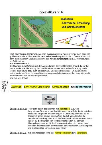 Zentrische Streckung und StrahlensÃ¤tze - stÃ¤dtisches Gymnasium ...