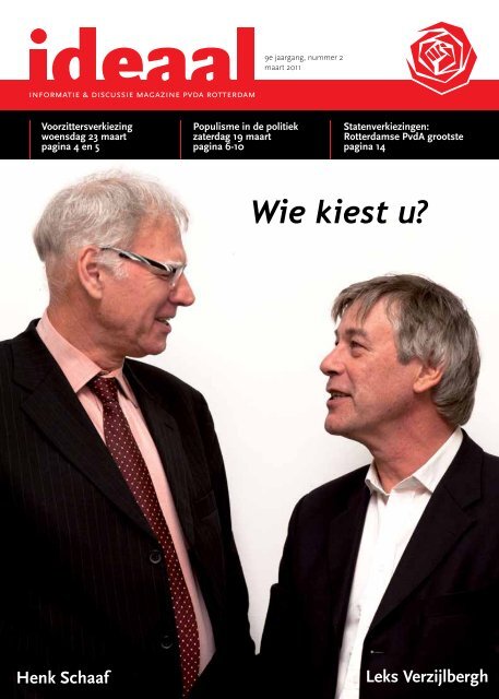 ideaal maart 2011.pdf - PvdA Rotterdam