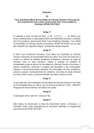 Estatutos da Tuna AcadÃƒÂ©mica Mista da Faculdade de CiÃƒÂªncias ...