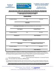 Registration Form For Abandoned or Distressed ... - St. Lucie County