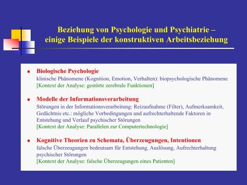 Psychopathologie - Medizinische UniversitÃ¤t Graz