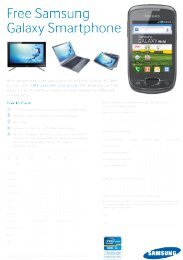 Free Samsung Galaxy Smartphone (S5570) Promotion - E-Merchant