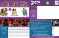 SDS Season Brochure (pdf) - The Music Hall