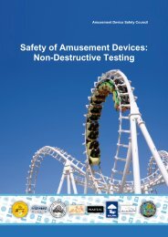 Safety of Amusement Devices: Non-Destructive Testing - ADIPS