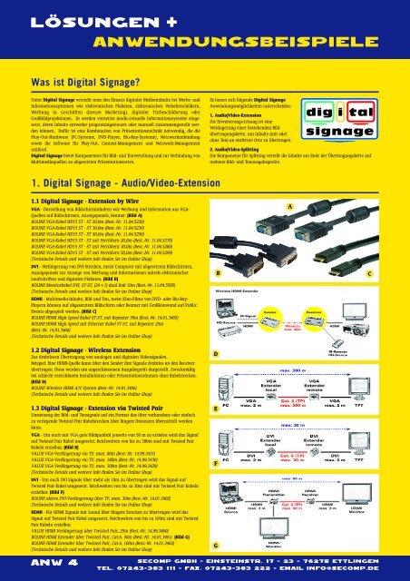 Audio/Video-Extension - Secomp