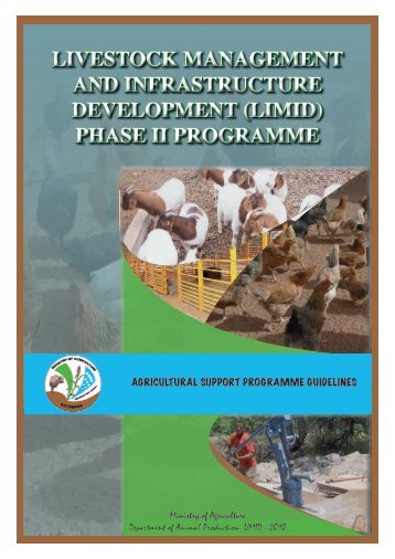 new guidelines - Ministry of Agriculture