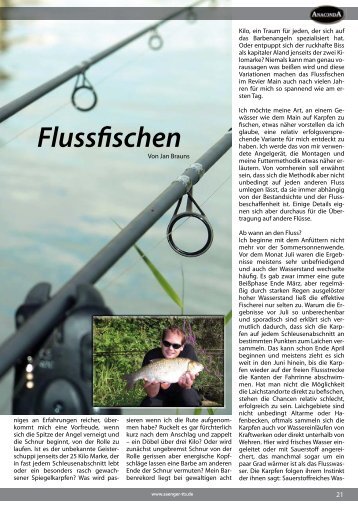 Flussfischen - Naturebaits