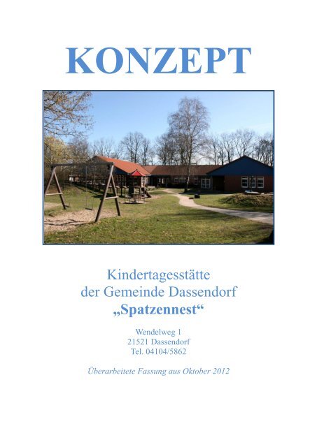 KindertagesstÃ¤tte der Gemeinde Dassendorf âSpatzennestâ