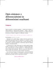 10 Opis sistemov z diferencialnimi in diferenËcnimi enaËcbami