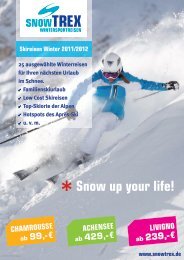 SnowTrex Katalog 2011