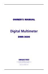 DMR-3600 Manual for PDF - RP Electronics