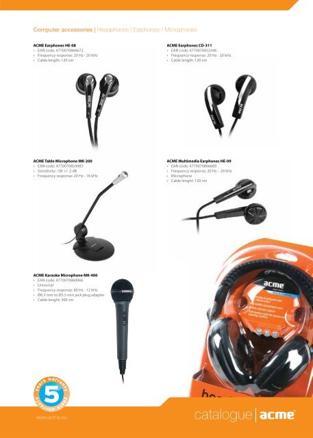 Computer accessories | Headphones | Headsets - TD Elektronika