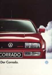 Corrado Corrado - 08/1990 - Volkswagen Classic