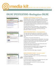 Specs Meatingplace ONLINE PDF - Media Kit