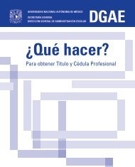 Guia para obtener el titulo y cedula profesional - CIDI - UNAM