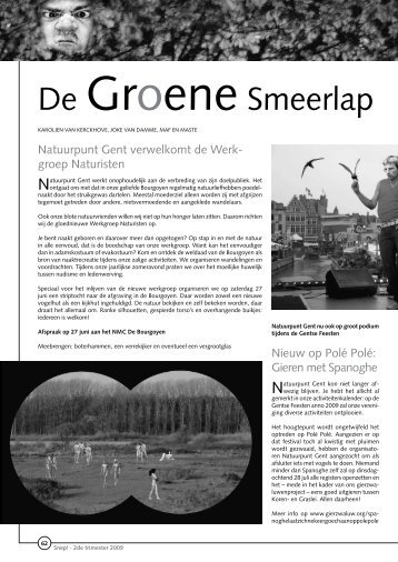 jg8_nr2_De groene smeerlap.pdf - Natuurpunt Gent