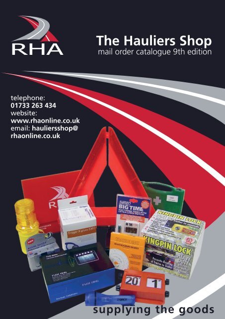 Rhaonline.co.uk The Hauliers Shop - Road Haulage Association