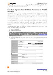 Easy IMAP Migration from Third Party Applications to AXIGEN Mail ...