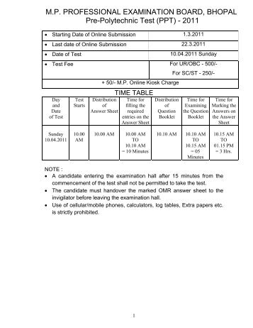 to Download PPT Rule Book - Indore Women's Polytechnic College