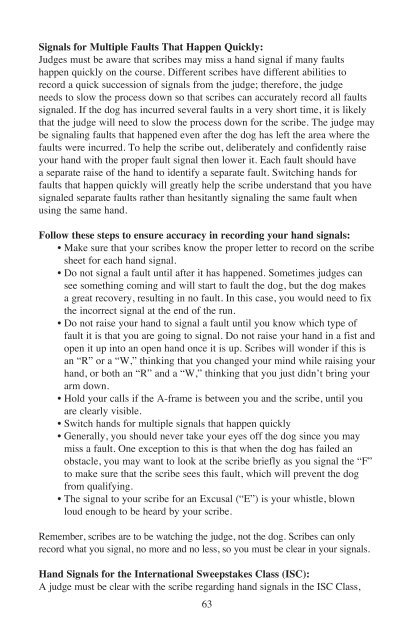 AKC Agility Judges Guidelines