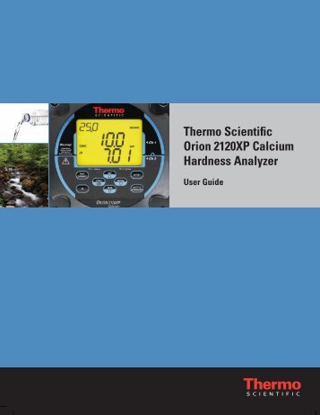 Thermo Scientific Orion 2120XP Calcium Hardness Analyzer