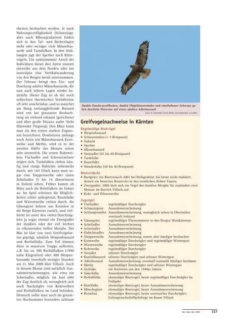 Vogelwelt der Alpen - BirdLife Österreich
