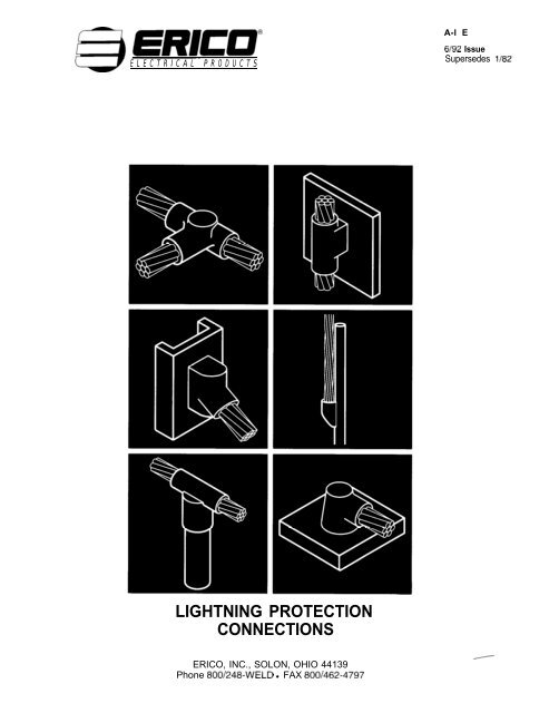 Cadweld Products - Hicks Lightning Protection