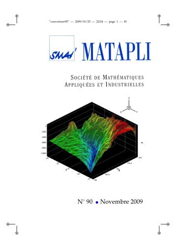 NumÃ©ro 90 - SMAI - Emath.fr