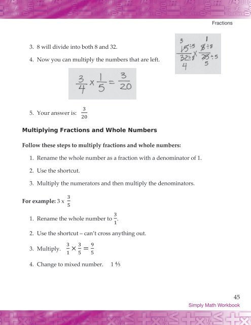 Everyday Math Skills Workbooks series - Simply Math - My ERC