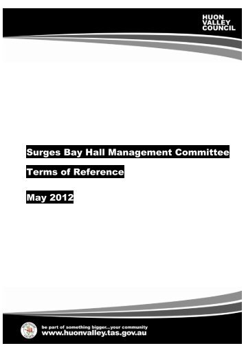 Surges Bay Hall - Huon Valley Council