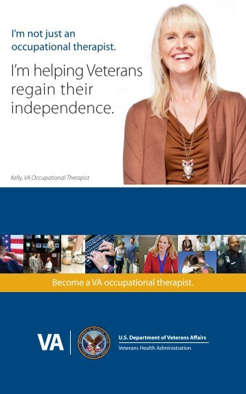 VA Occupational Therapy brochure - VA Careers