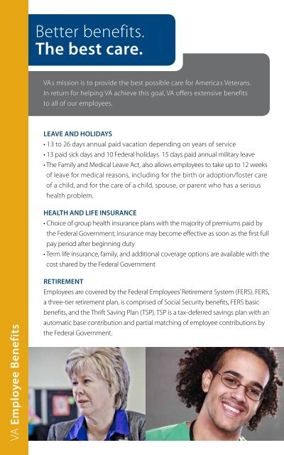 VA Occupational Therapy brochure - VA Careers