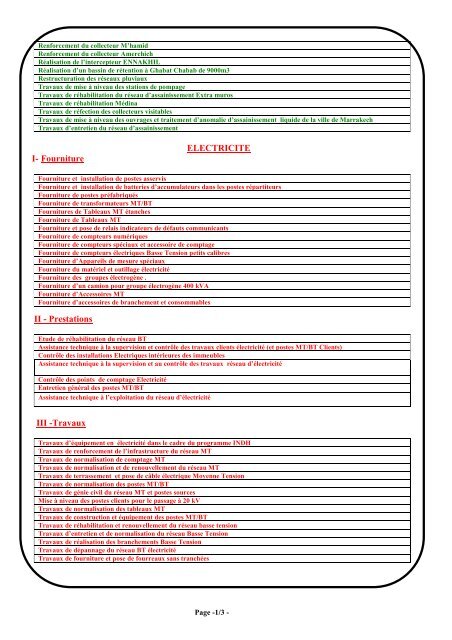 Programme Previsionnel - Radeema