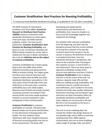 Customer Stratification: Best Practices for Boosting Profitability