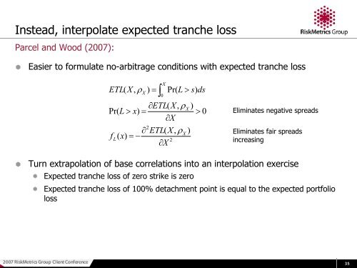 Managing Synthetic CDO Tranches using Base Correlations