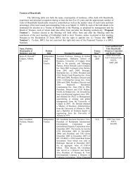 Trustees of Boardwalk - Boardwalk REIT