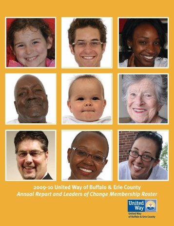 Annual Report & Roster - United Way of Buffalo and Erie County