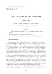 Limit theorems for the longest run